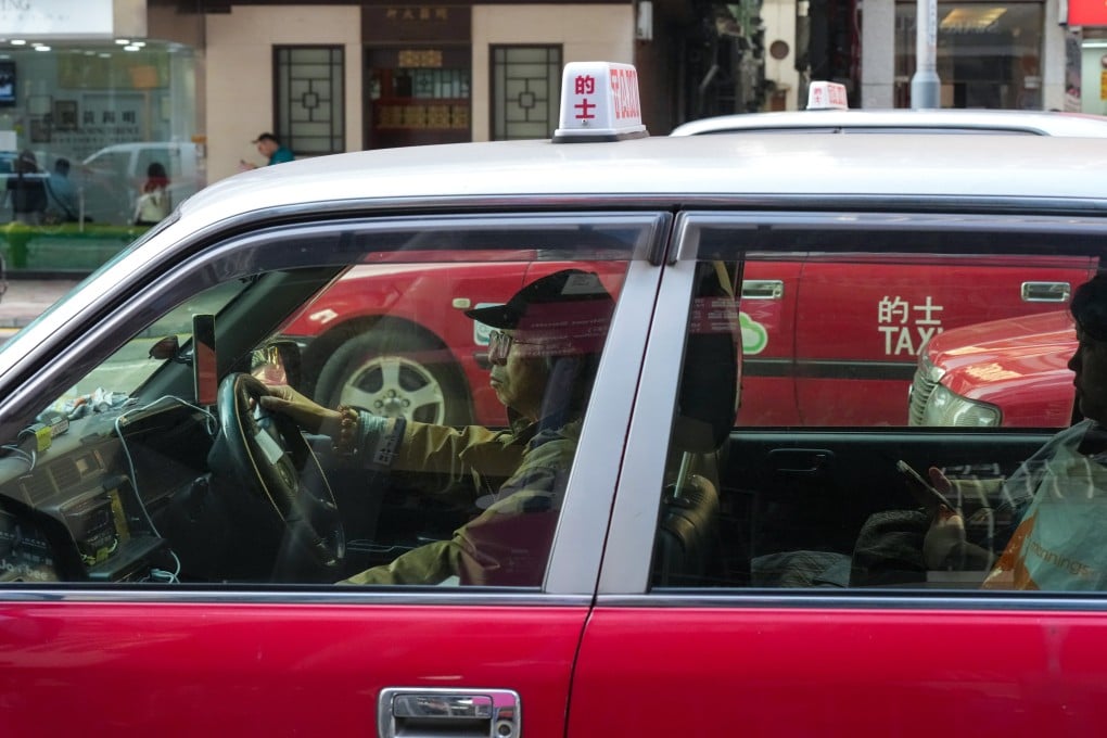 A taxi driver in Mong Kok on January 28. The government plans to tighten medical check-up requirements for commercial vehicle drivers, requiring annual examinations starting at age 65. Photo: Jelly Tse