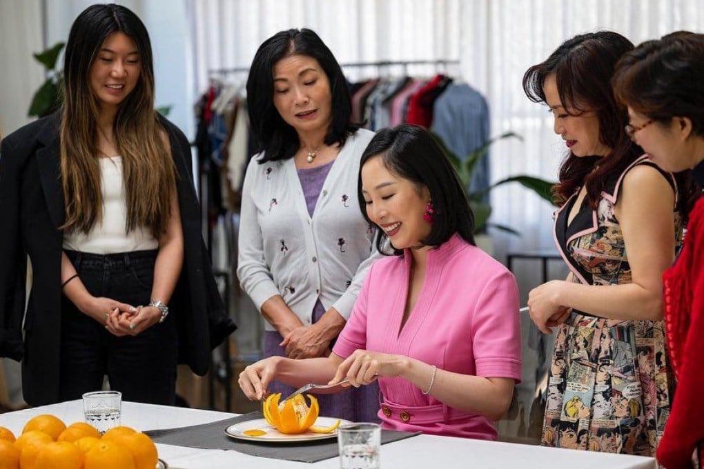 Sara Jane Ho shows how to slice an orange elegantly on her Netflix show, Mind Your Manners. In a Chinese home, the act of peeling and cutting fruit for your loved ones is a sign of deep respect. Those wanting to become a true “Chinese baddie” would do well to take heed. Photo: Instagram/sarajaneho