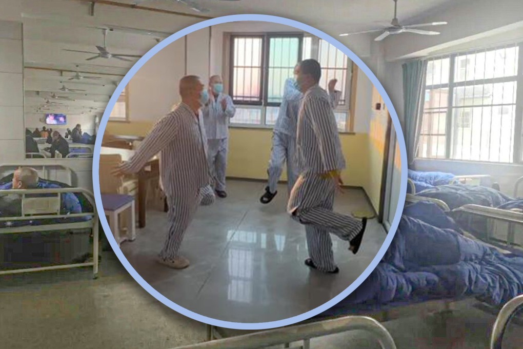 A number of psychiatric hospitals in central China have been exposed for luring healthy people to pose as mental patients in a scheme to defraud medical insurance. Photo: SCMP composite/Weibo/Douyin