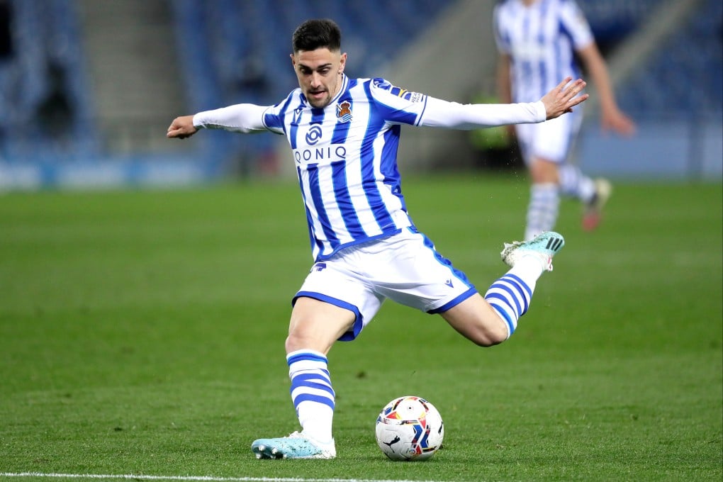 Martin Merquelanz made the last of his 18 appearances for two-time La Liga champions Real Sociedad in May 2021. His last club was FC Andorra in the Spanish second tier. Photo: Getty Images