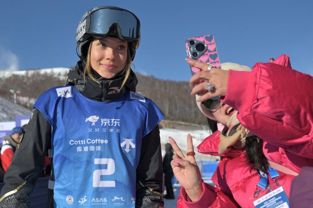 Eileen Gu balances her professional training with studies at Stanford as well as a high-profile modelling and sponsorship portfolio. Photo: AFP