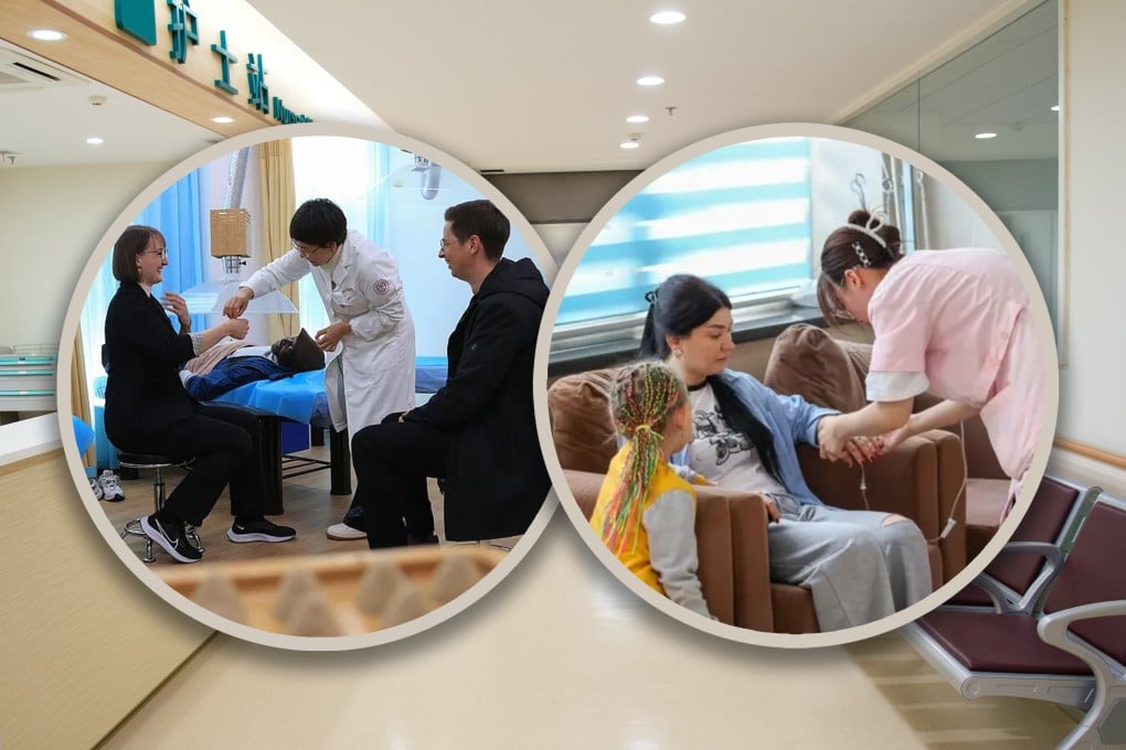 Many foreigners are seeking medical treatment in China, attracted by the free visa policy and lower costs compared to their home countries. Photo: SCMP composite/Shutterstock/Xinhua