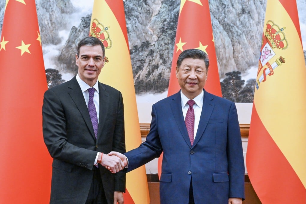 Spanish Prime Minister Pedro Sanchez has made three trips to China in three years. Photo: EPA-EFE
