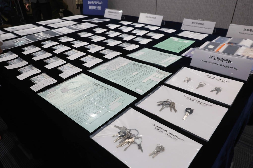 “Operation Sharpspear” was carried out between October and January in collaboration with Guangdong and Zhuhai authorities. Photo: Edmond So