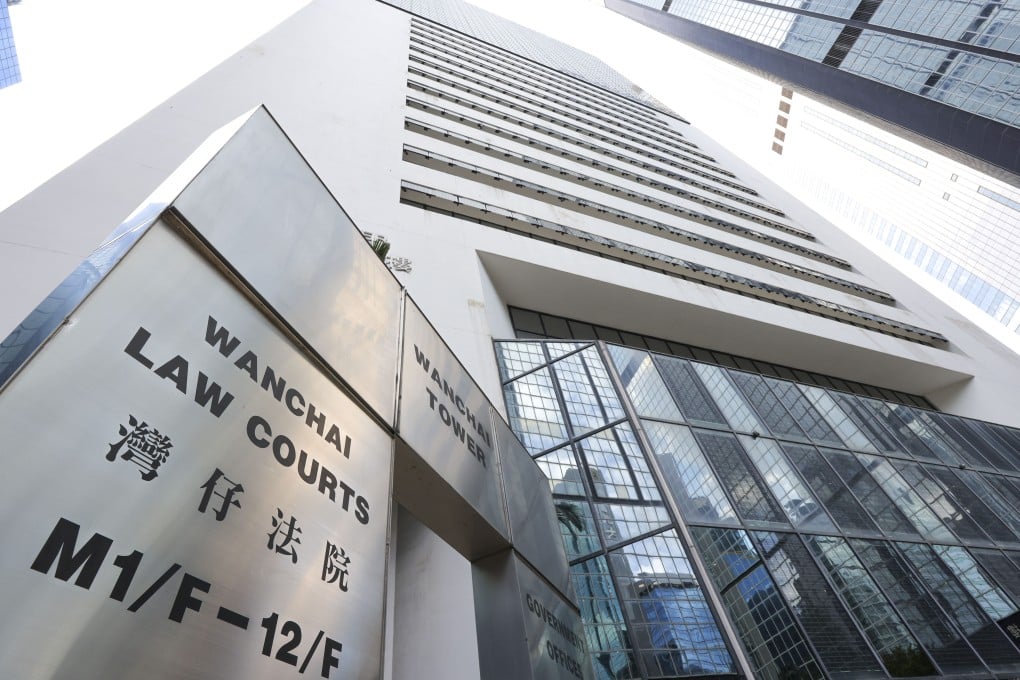 The 38-year-old defendant was sentenced to 44 months’ imprisonment after pleading guilty to two counts of money laundering at the District Court in Wan Chai. Photo: Jelly Tse