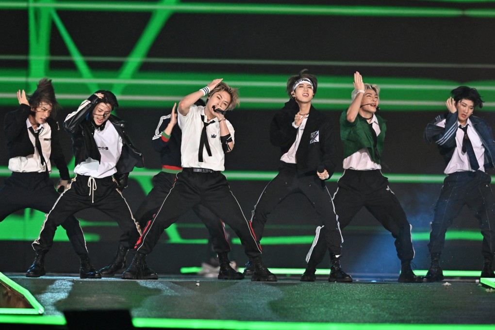 South Korean K-pop group Stray Kids perform in Seoul, South Korea, in 2022. In his new book, “Almost Everything You Need to Know About K-pop”, Choi Jung-kiu gives a primer on how Korea’s music industry has evolved beyond catchy melodies to become “a meticulously designed value chain”. Photo: AFP