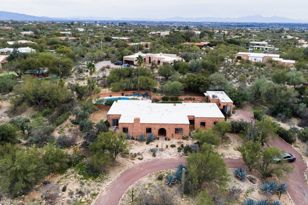 The home of Nancy Guthrie, the missing mother of ‘Today’ show host Savannah Guthrie, in Tucson, Arizona. Photo: AP