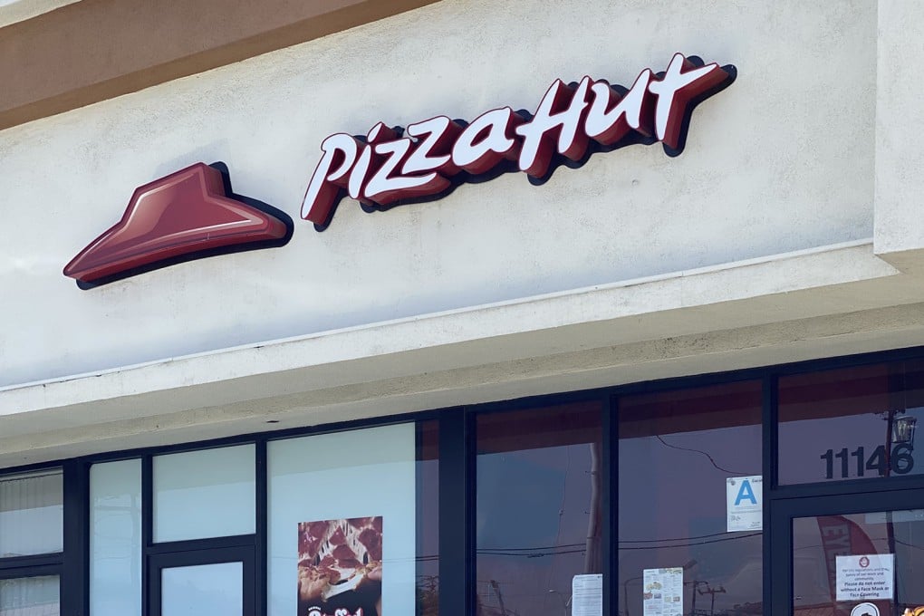 A Pizza Hut restaurant in Los Angeles, California. The restaurant chain said on Thursday it will close 250 US locations. Photo: AFP