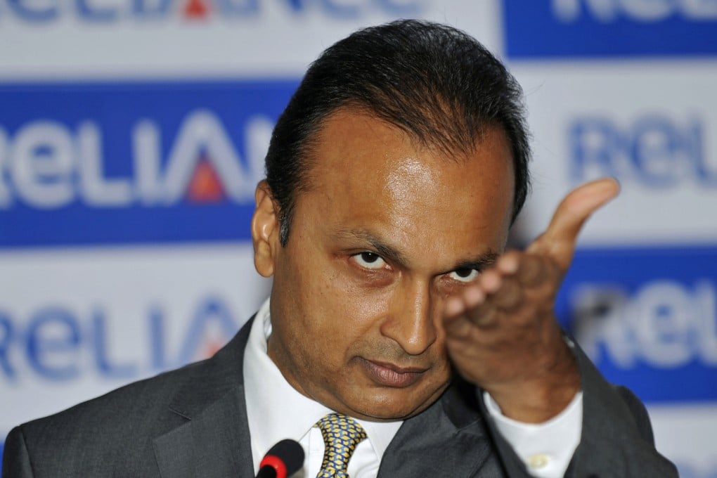 Indian businessman Anil Ambani. Photo: AFP