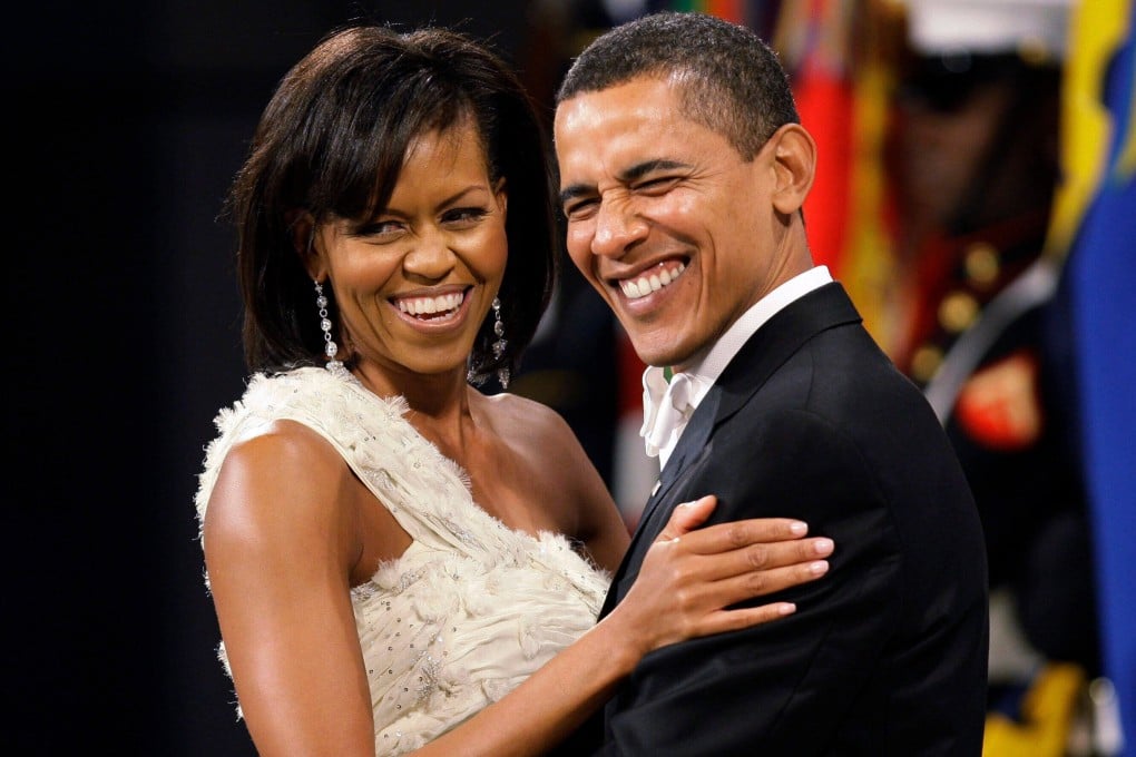 Barack Obama with his wife Michelle in Washington in 2009. Photo: AP