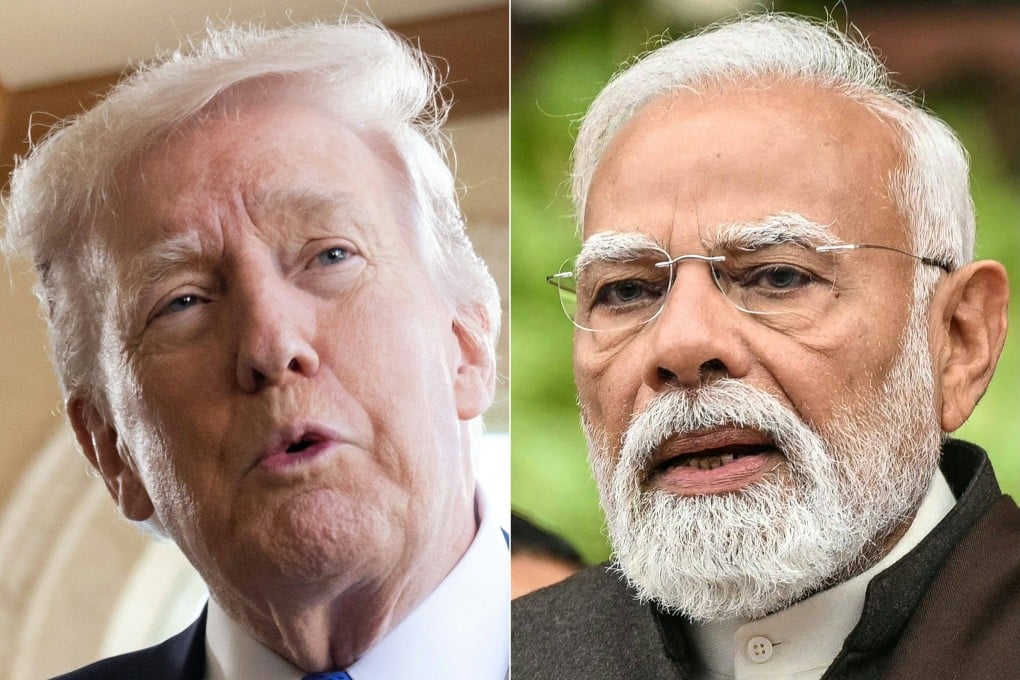 US President Donald Trump and India’s Prime Minister Narendra Modi. Photo: AFP