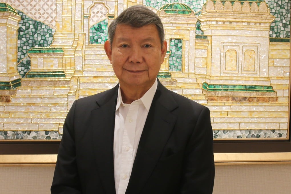 Hashim Djojohadikusumo, Indonesian President Prabowo Subianto’s brother and trusted confidant, poses for a photograph after speaking with This Week in Asia. Photo: Rizky Maulana Yanua