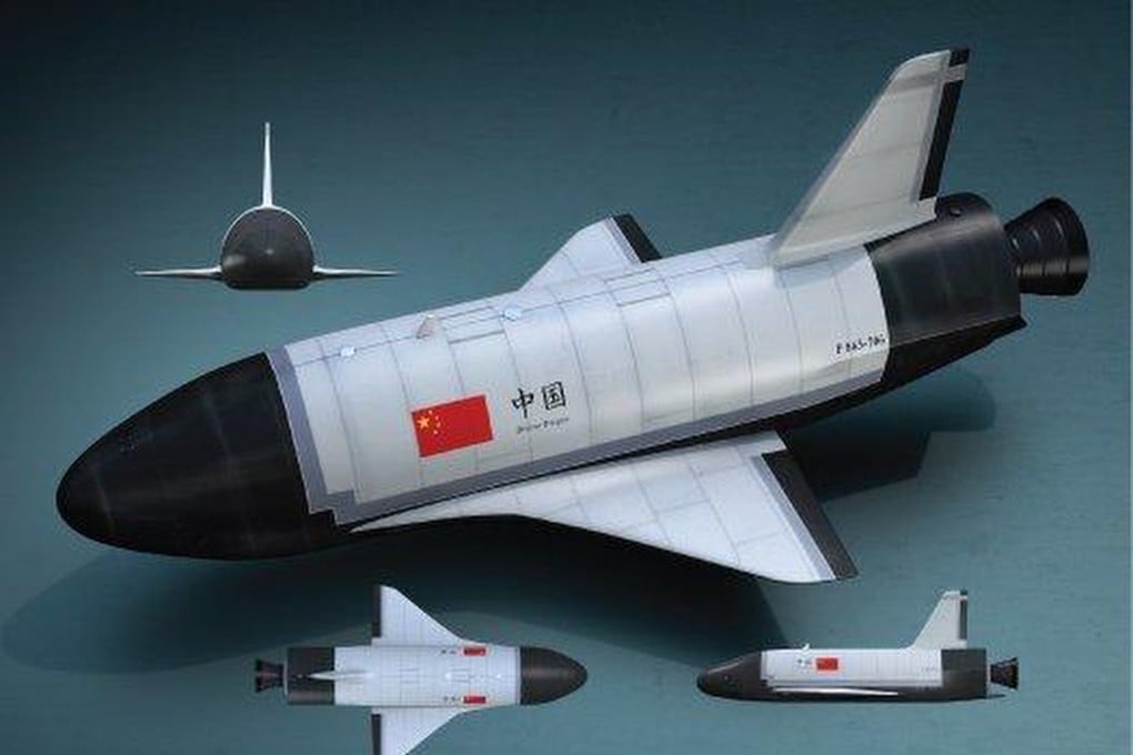 The official name and technical specifications of the spacecraft have yet to be announced, but Chinese space fans have dubbed it the Shenlong, or “Divine Dragon”. Photo: Sina