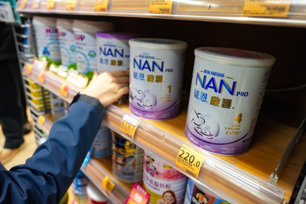 At least 23 batches of powdered infant and young children’s formula have been withdrawn. Photo: Sam Tsang