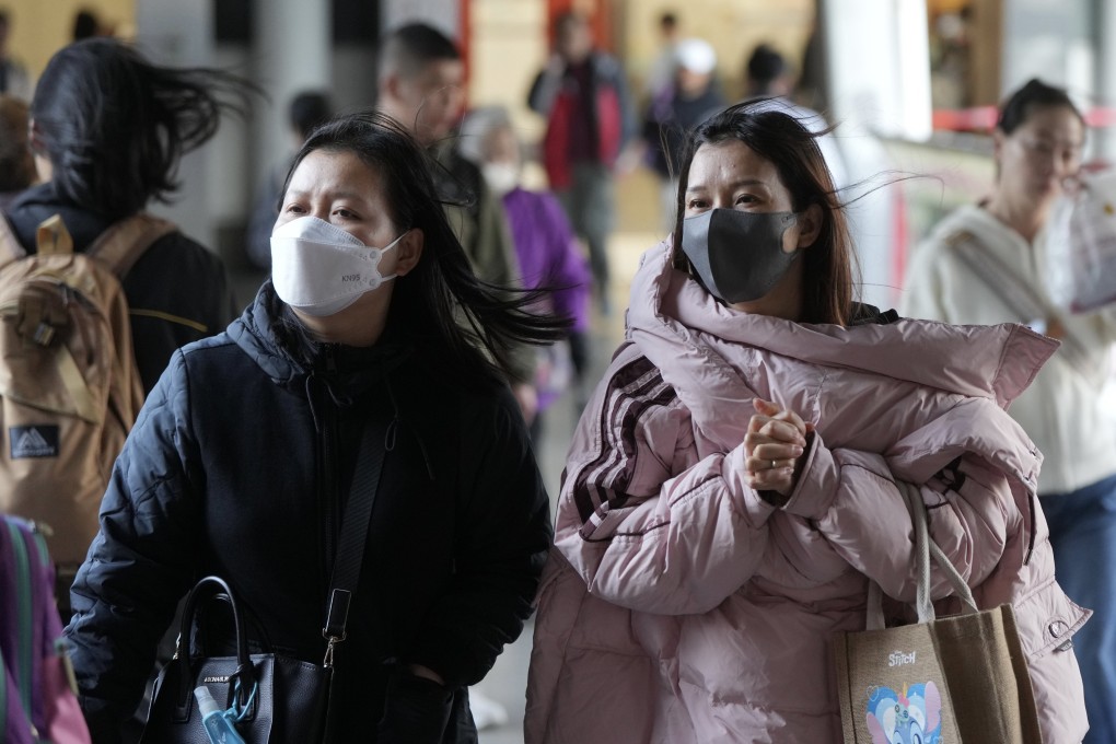 People wrap up warm earlier in the year. Photo: Sam Tsang