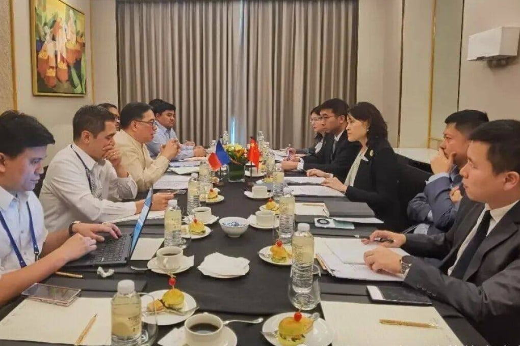 Chinese and Philippine officials hold talks in Cebu on January 29. Photo: X/Chinaembmanila