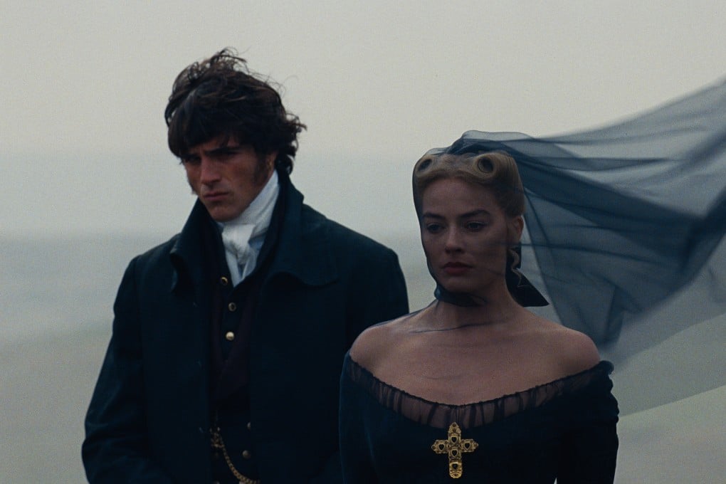 Jacob Elordi (left) and Margot Robbie in a still from Wuthering Heights (category IIB), directed by Emerald Fennell. Photo: Warner Bros Pictures