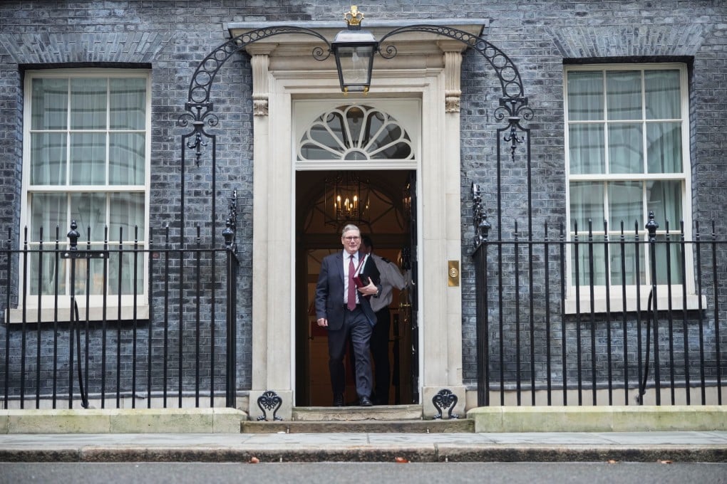 Britain’s Prime Minister Keir Starmer departing 10 Downing Street in London. Photo: AP