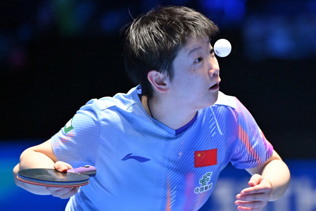 Sun Yingsha won her first ITTF-ATTU Asian Cup singles title. Photo: Xinhua