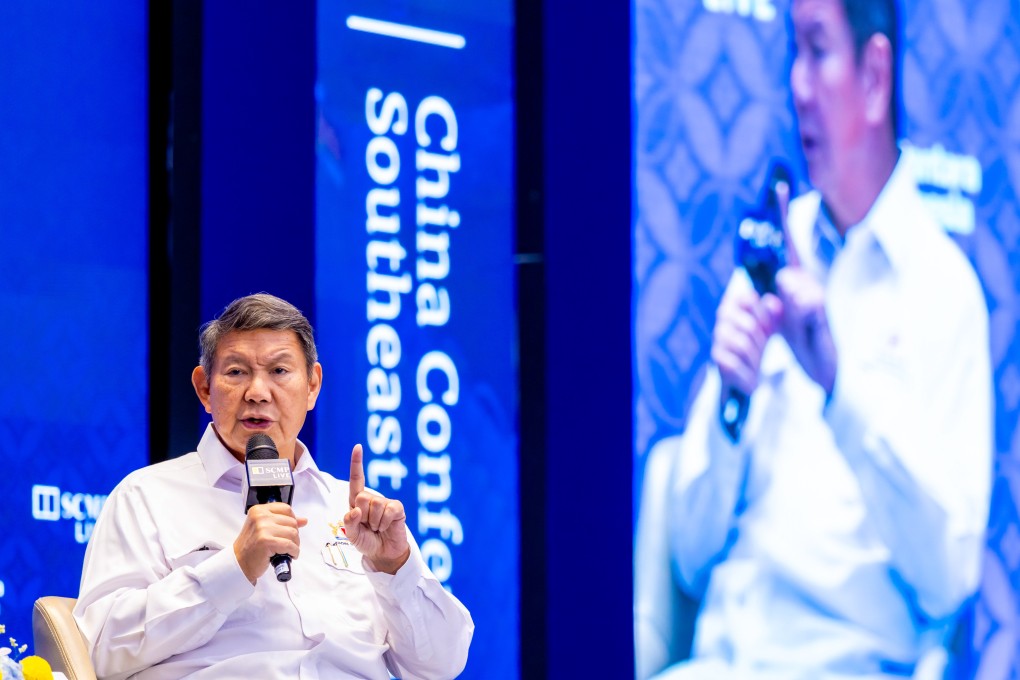 Hashim Djojohadikusumo, Indonesia’s climate and energy envoy, at the South China Morning Post’s China Conference: Southeast Asia 2026 on Tuesday. Photo: SCMP