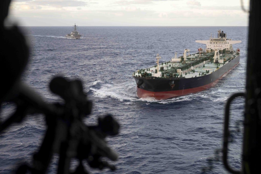Tracked and hunted': US forces board oil tanker in Indian Ocean after pursuit | South China Morning Post