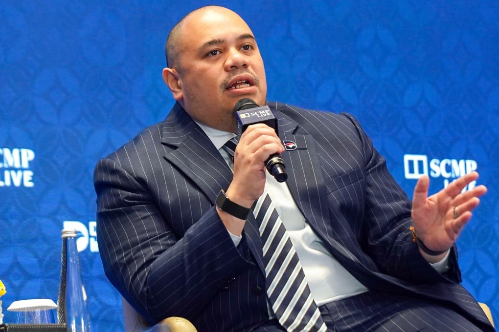 Danantara Indonesia Chief Investment Officer Pandu Sjahrir speaks at the South China Morning Post’s China Conference: Southeast Asia 2026 on Tuesday. Photo: SCMP