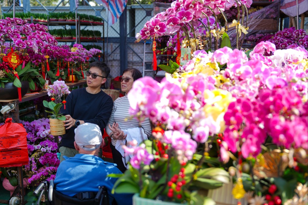 Hundreds of shoppers visited the opening day of the Lunar New Year fair at Victoria Park to check out this year’s offerings at 400 stalls. Photo: Sam Tsang
