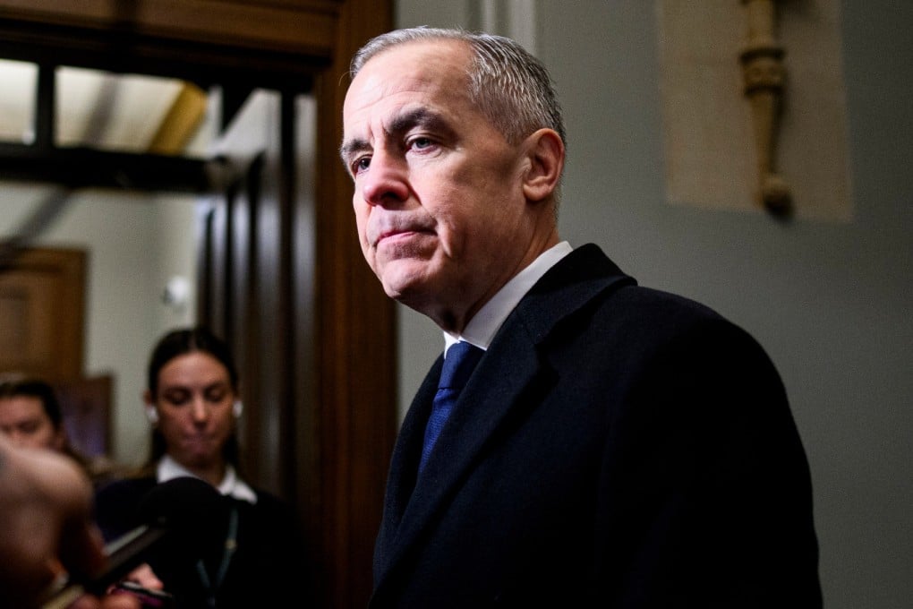 Canadian Prime Minister Mark Carney speaks to reporters on Parliament Hill in Ottawa on Wednesday. Photo: AP