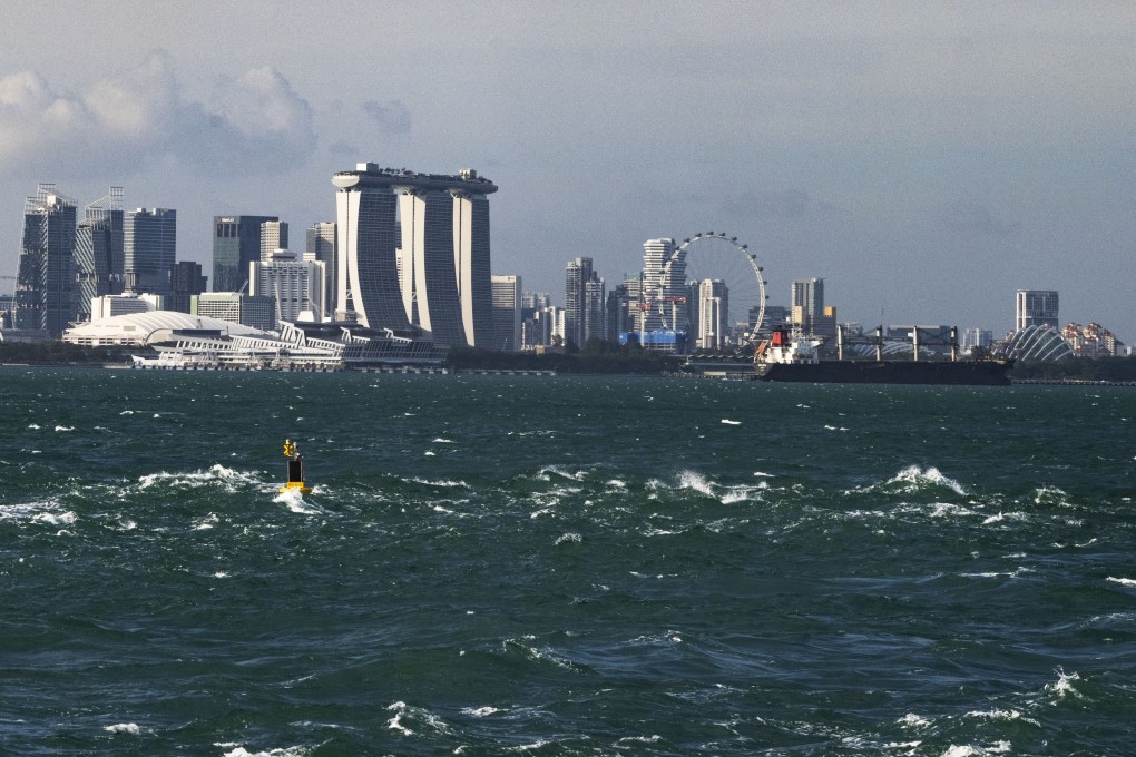 Singapore’s skyline. A man in the city state was jailed for grooming two underage girls online. Photo: Xinhua