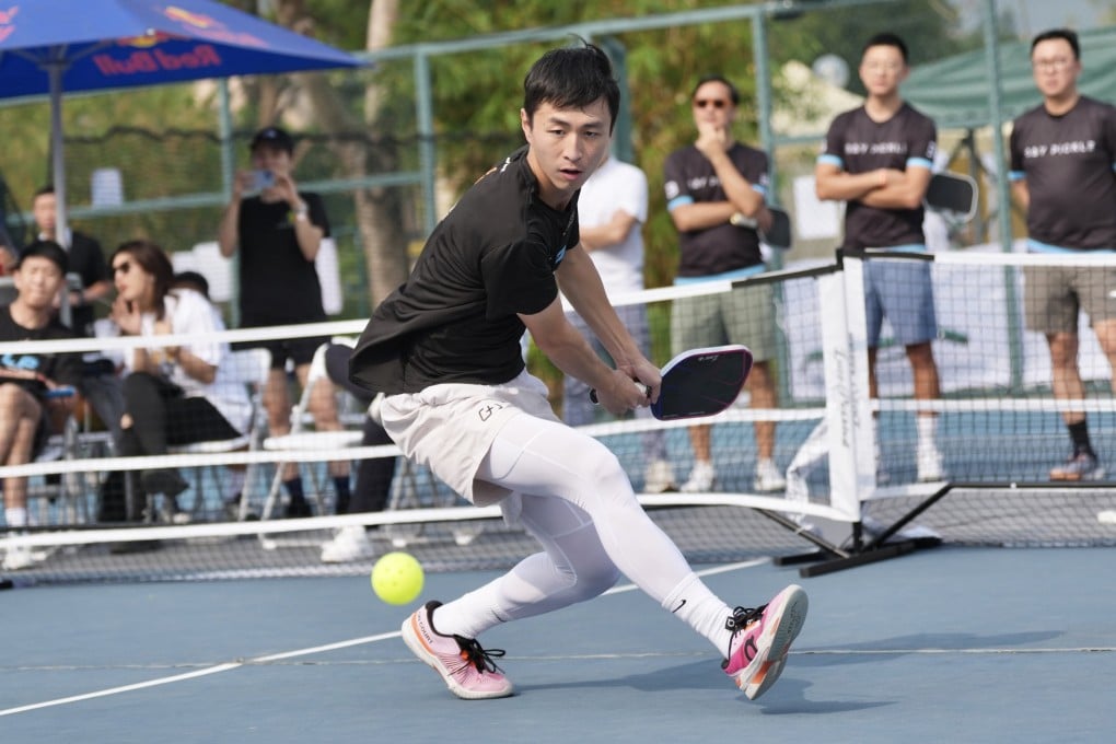Ryan Lam, who is in his third year playing pickleball, turned professional last year. Photo: Karma Lo