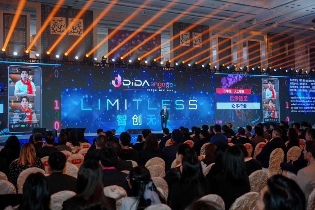 Experts from the travel and technology sectors attend last month’s “Limitless: Dida Engage 2026” forum in Shenzhen, China, to share insights into how AI is changing the industry.
