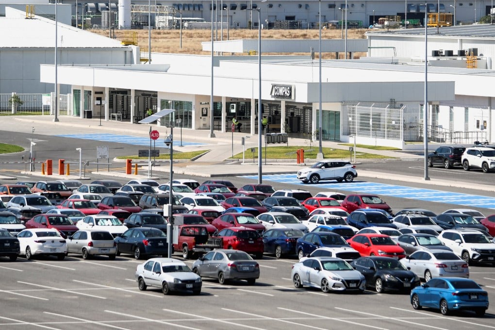 View of a section of a Nissan and Mercedes‑Benz joint factory in Aguascalientes, Mexico on Monday. Photo: Reuters