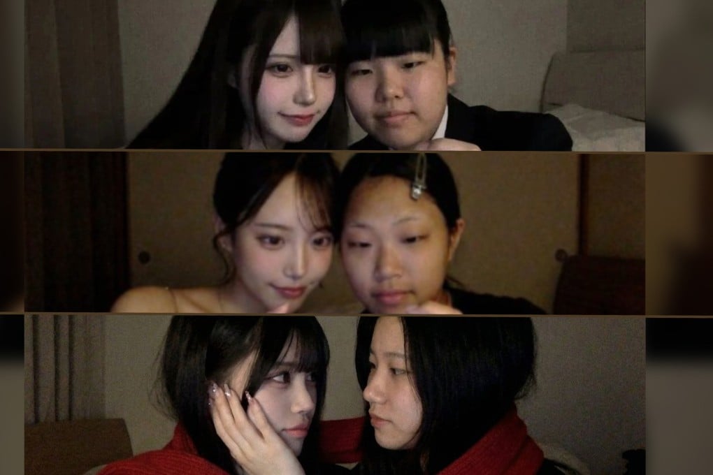 Japanese youngsters are sharing AI-generated before and after photographs of themselves following cosmetic surgery, raising fears about psychological damage. Photo: SCMP composite/X.com