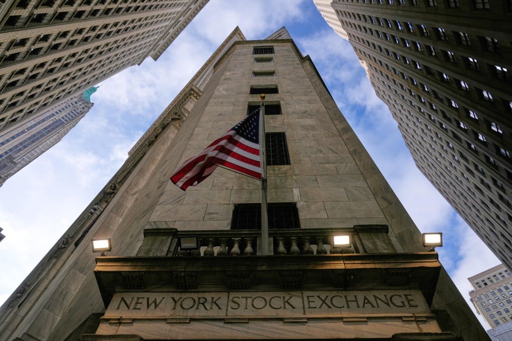 An American flag is displayed over an entrance to the New York Stock Exchange in New York on February 12, 2026. Photo: AP Photo