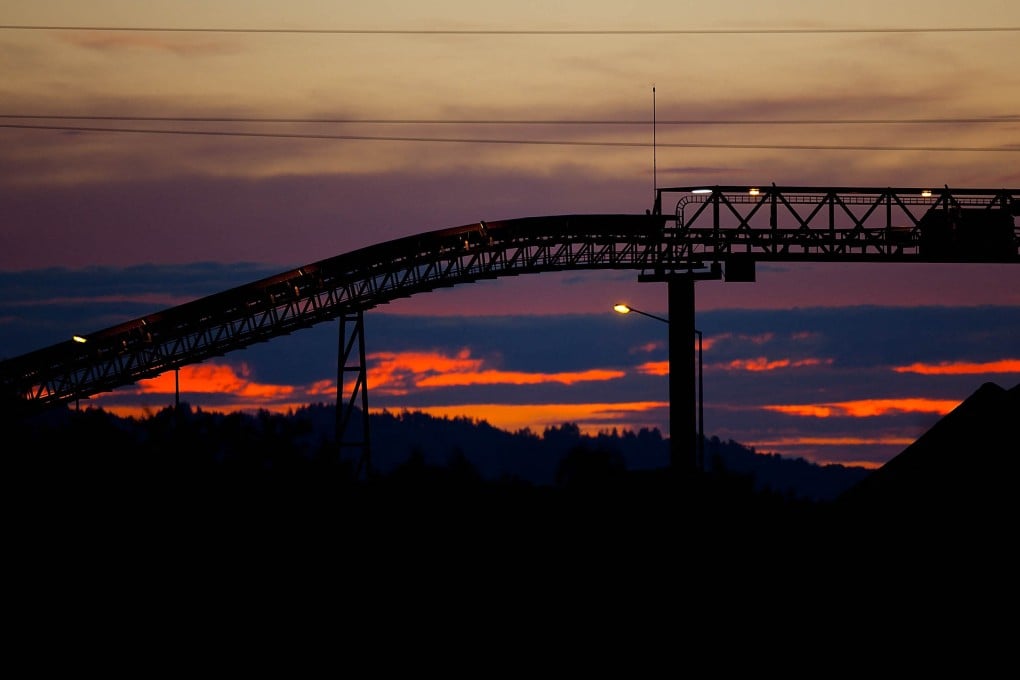 Mining machinery in Greymouth, New Zealand. The South Pacific nation has reserves of 37 critical minerals key to clean energy development and advanced technology manufacturing, according to official assessments. Photo: AFP