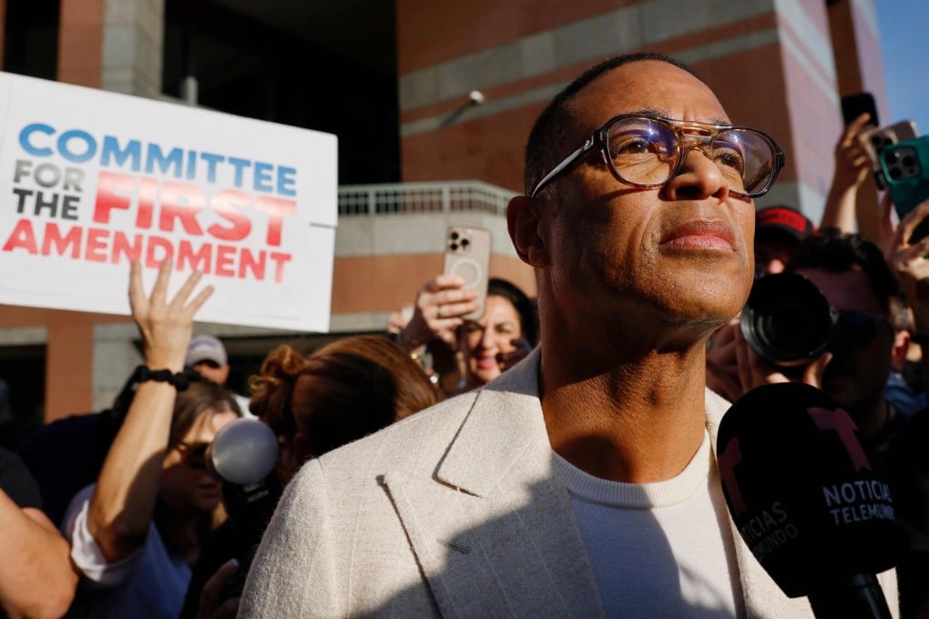 Don Lemon looks on after issuing a statement to media outside federal court on January 30, 2026 in Los Angeles, California. Lemon was arrested in Beverly Hills in connection to a protest he had covered at a Minnesota church. Photo: Getty Images via AFP