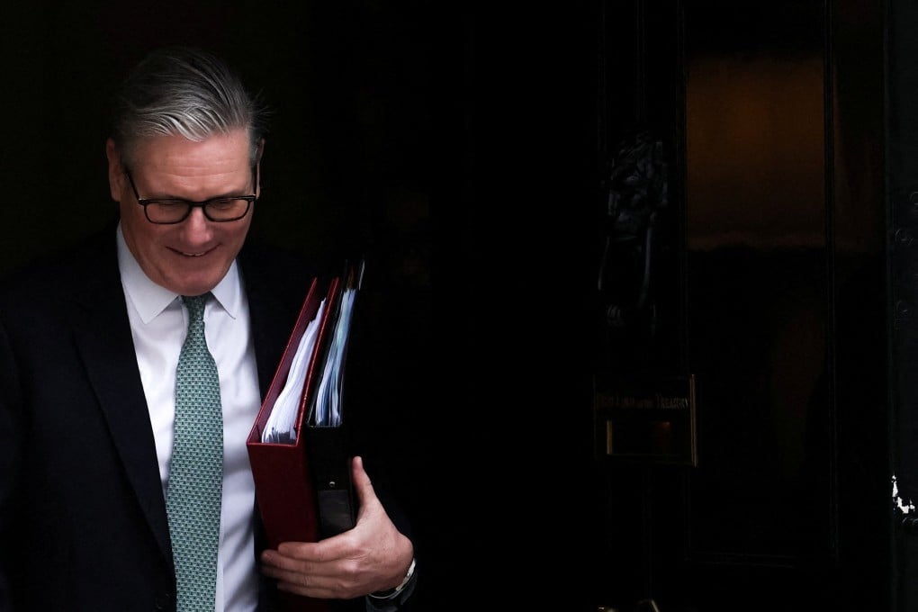 British Prime Minister Keir Starmer leaves 10 Downing Street in London. Photo: Reuters