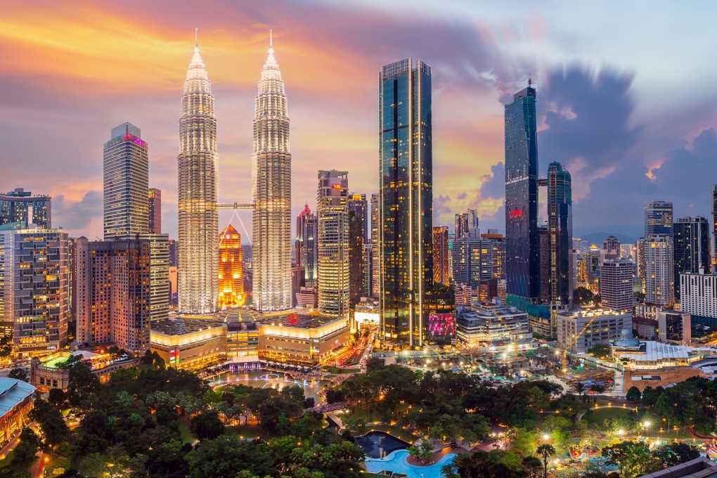 A view of the Kuala Lumpur skyline. The bungalow was in an upmarket residential area of the capital. Photo: Shutterstock