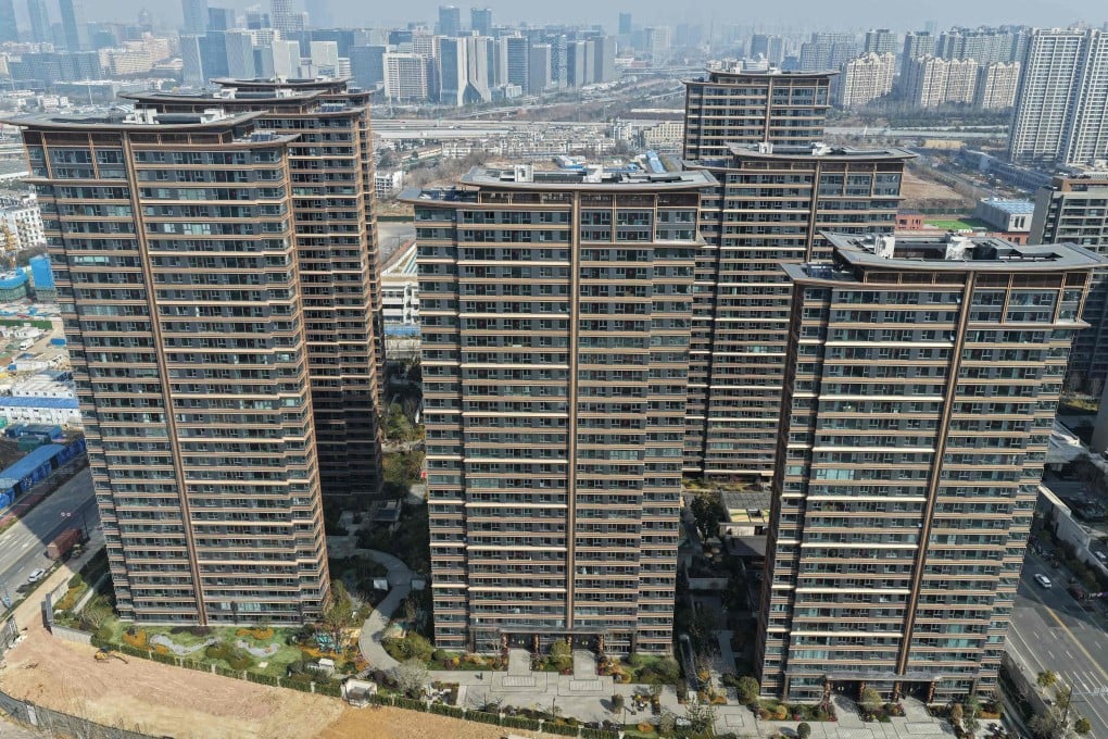 New and existing home prices across 70 major mainland cities fell at a slower pace month on month in January, according to data released by the National Bureau of Statistics. Photo: AFP