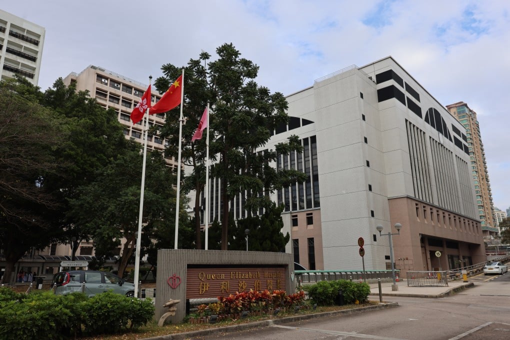 The man was declared dead at Queen Elizabeth Hospital. Photo: Jelly Tse