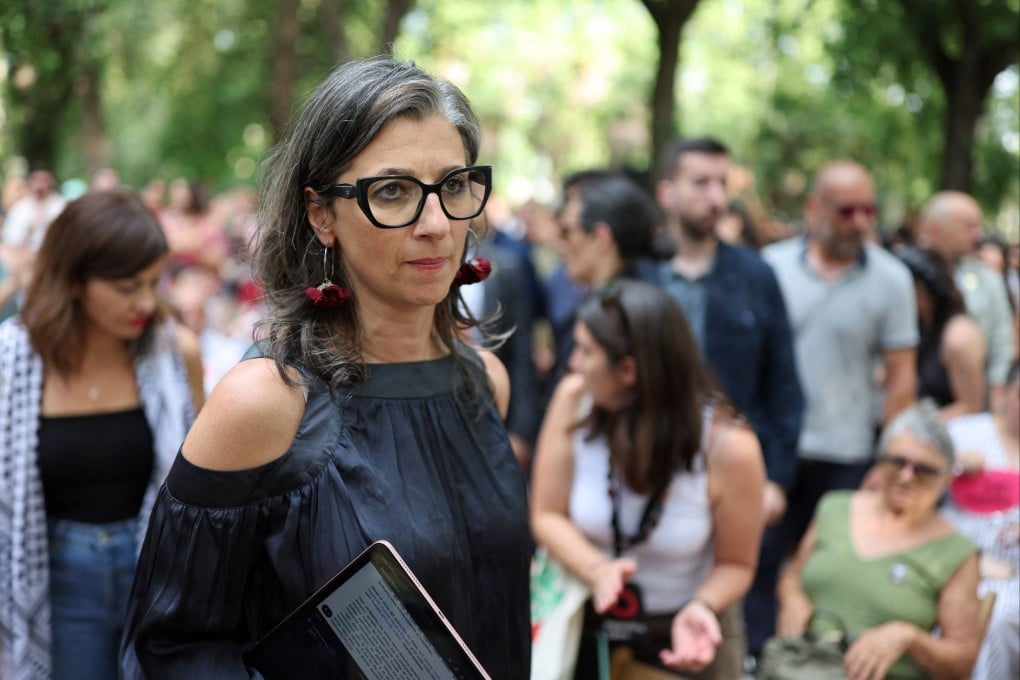 UN Special Rapporteur for the occupied Palestinian territories Francesca Albanese. Photo: AFP
