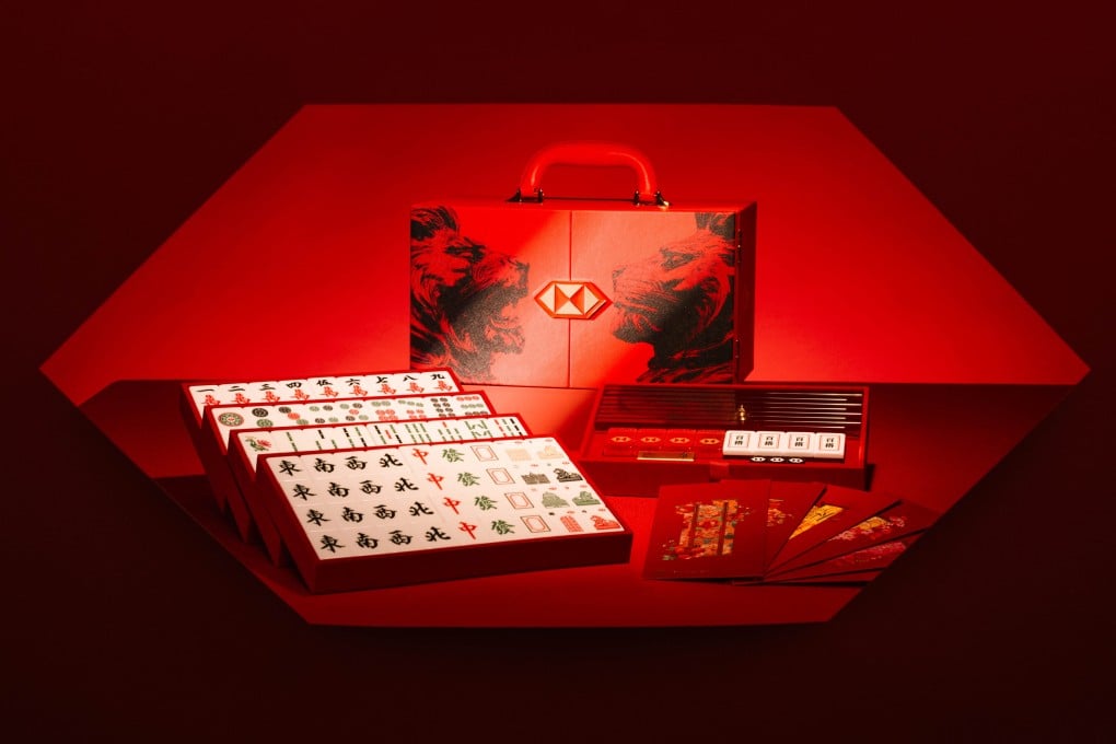 A limited-edition mahjong set is among the incentives HSBC is offering. Photo: Handout