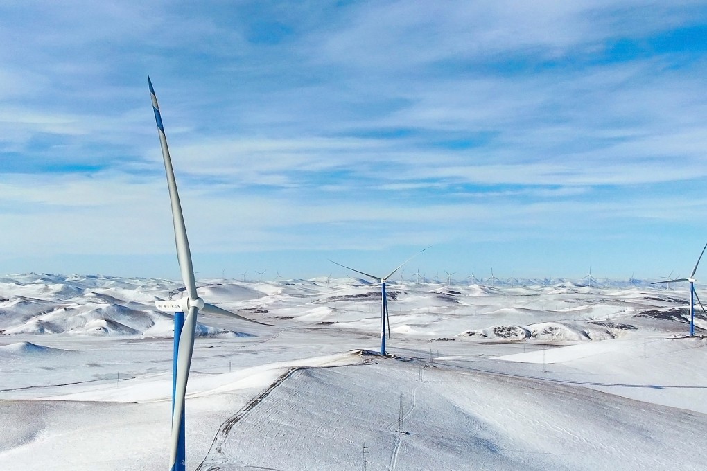 Inner Mongolia provides 57 per cent of the country’s exploitable wind power. Photo: Handout