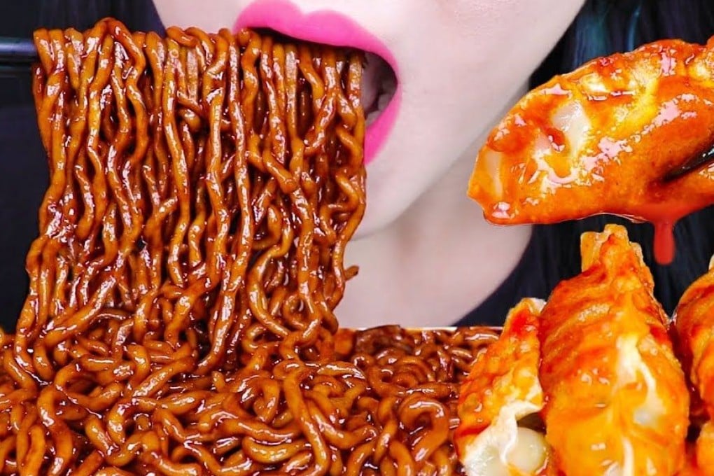 Anonymous mukbang YouTuber Jane ASMR is one of the top content creators in South Korea. Photo: Facebook/Jane ASMR