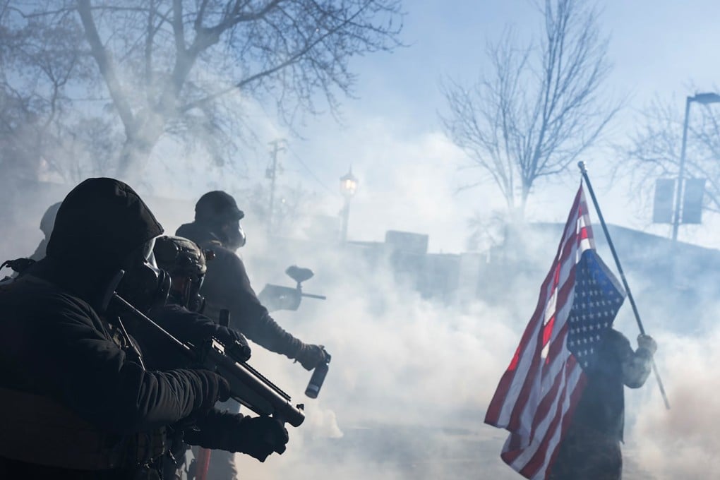 ICE officers clash with protesters after federal agents fatally shot Alex Pretti in south Minneapolis on January 24. Photo: The Minnesota Star Tribune / TNS