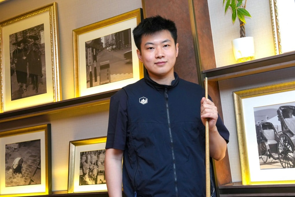 Chinese snooker player Zhao Xintong will not be wearing black for his first match at the Players Championship. Photo: Jelly Tse