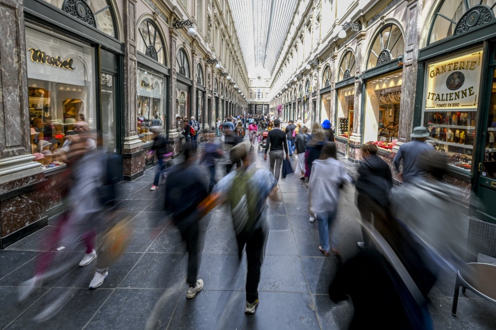 Pedestrians walk through Brussels’ historic centre around the Grand-Place. Photo: EPA-EFE