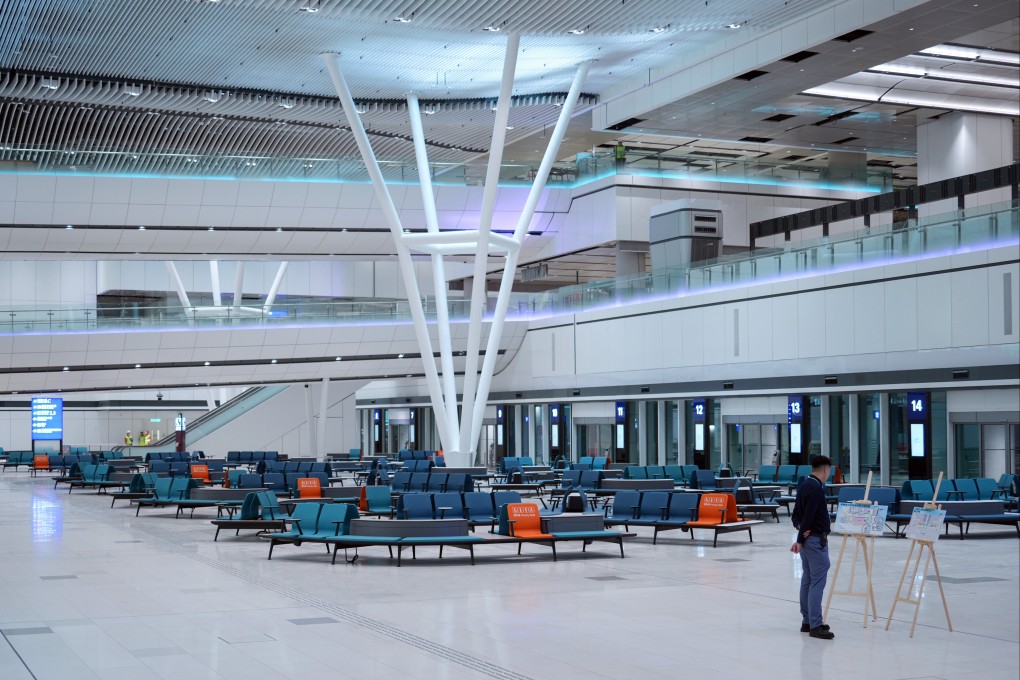 “The design philosophy for the entire Terminal 2 aims to be more vibrant, youthful and technologically forward-thinking,” the chairman of the Airport Authority has said. Photo: Eugene Lee