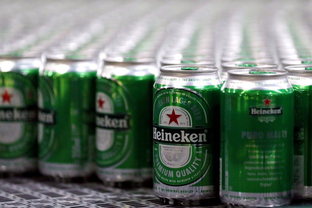 Heineken beers are becoming a popular choice for stay-at-home drinkers in China, according to the end of year sales results. China was one of the top three contributors to Heineken’s net profit in 2025. Photo: Reuters