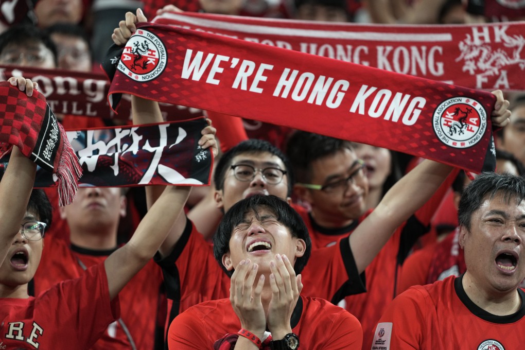 Hong Kong fans show their disappointment after Hong Kong’s loss to Singapore at the Asian Cup qualifiers at Kai Tak Stadium on November 18 last year. Photo: Sam Tsang